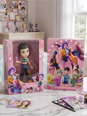 KPOP Demon Hunters Zoey Doll Figure Collectible – Brand New in Box